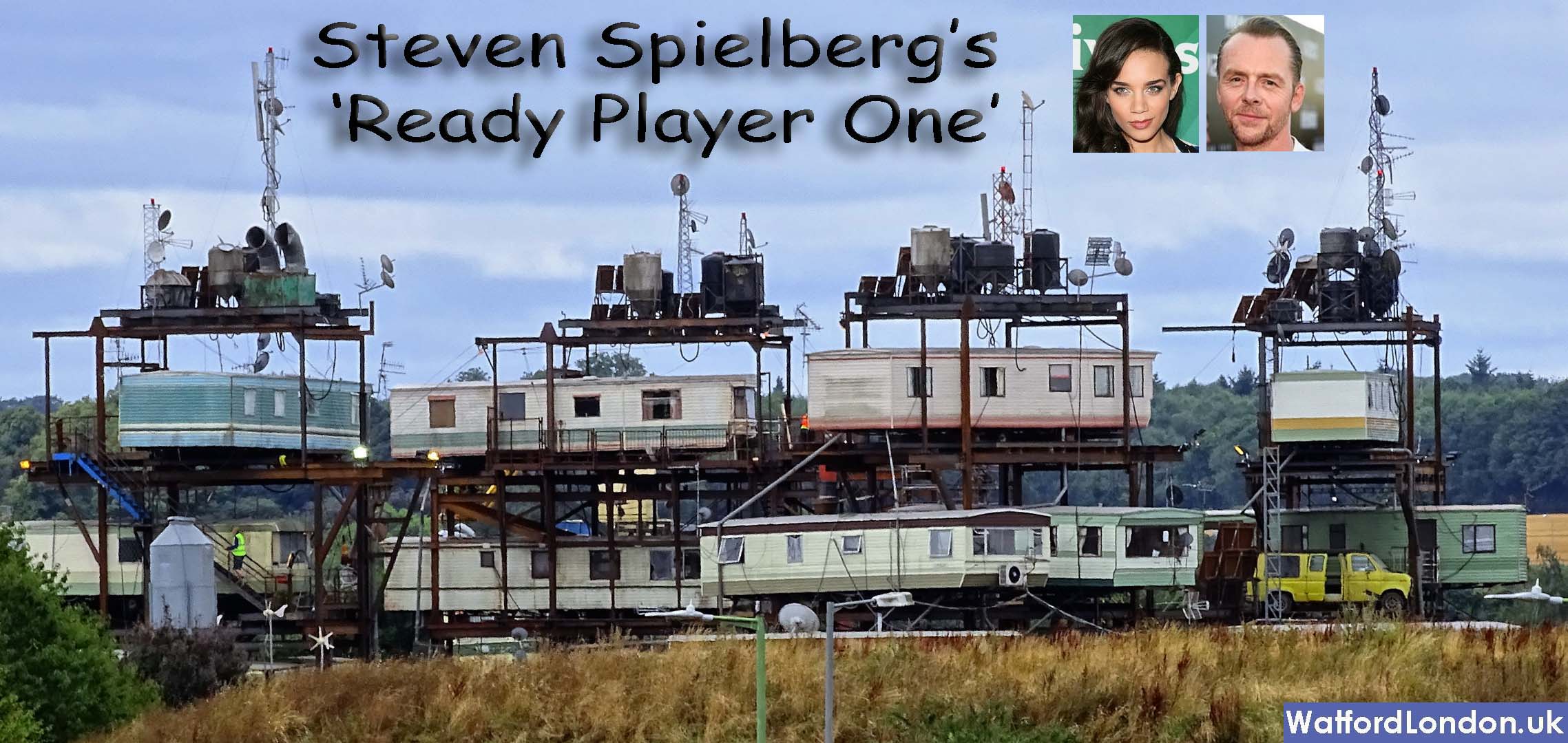 The New Steven Spielberg’s ‘Ready Player One’ Film Set has begun production in Watford.